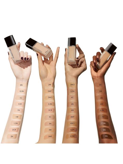 how to apply dior forever matte foundation|dior foundation shade chart.